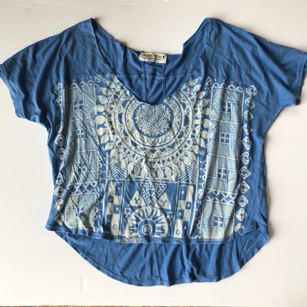 Urban Outfitters Project Social Blue Oversized T